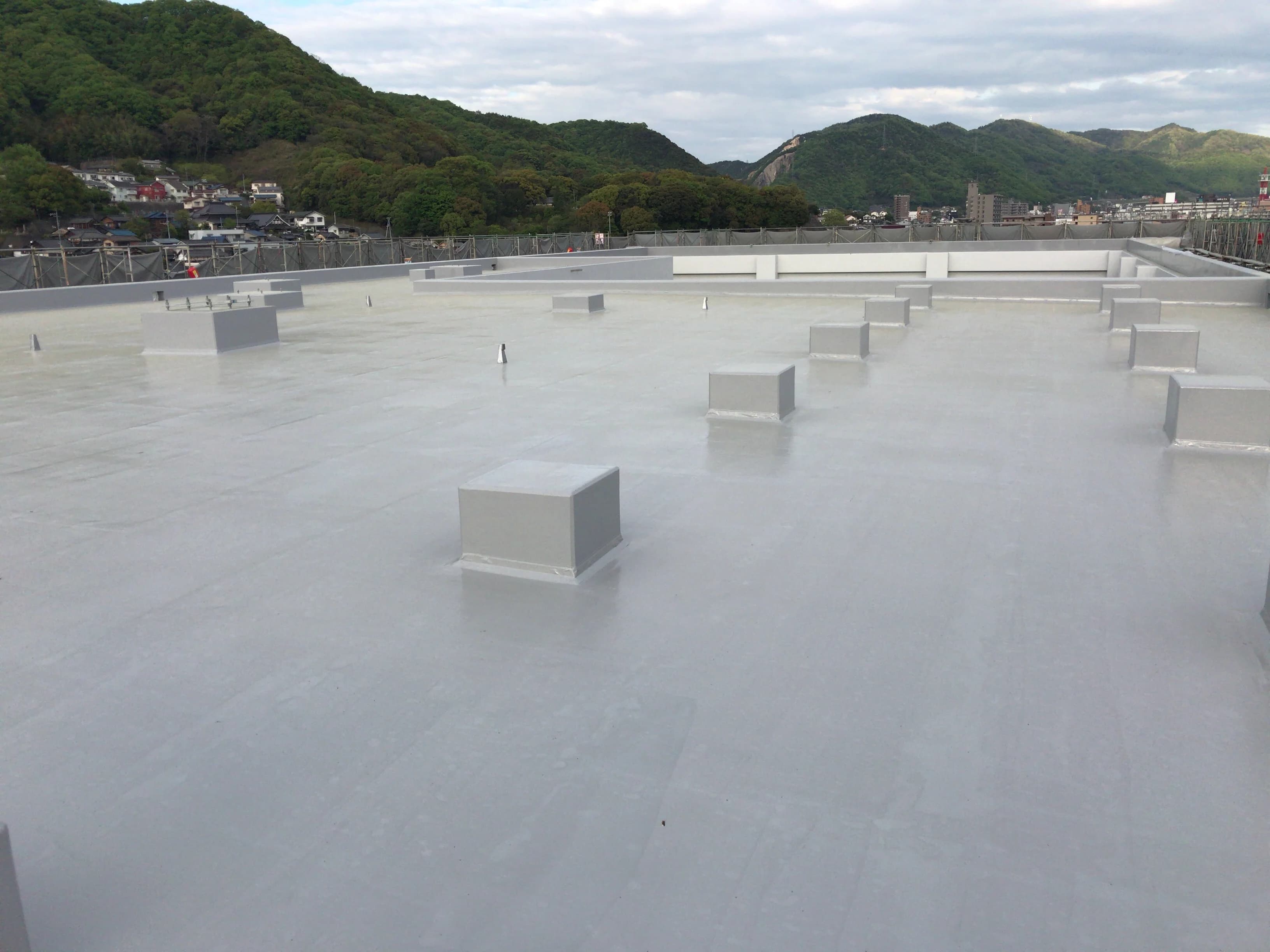 某屋上防水改修工事